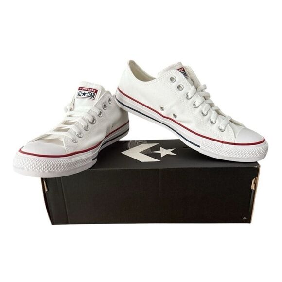 New Converse Chuck Taylor All Star OX Low Top Optical White Size 11 Women 9 Men - Picture 2 of 10